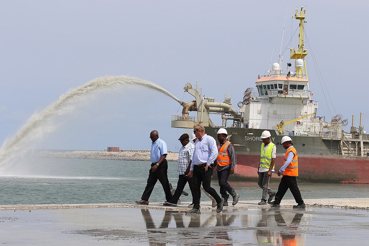 Industrial plant infrastructure representing the Dangote Refinery project