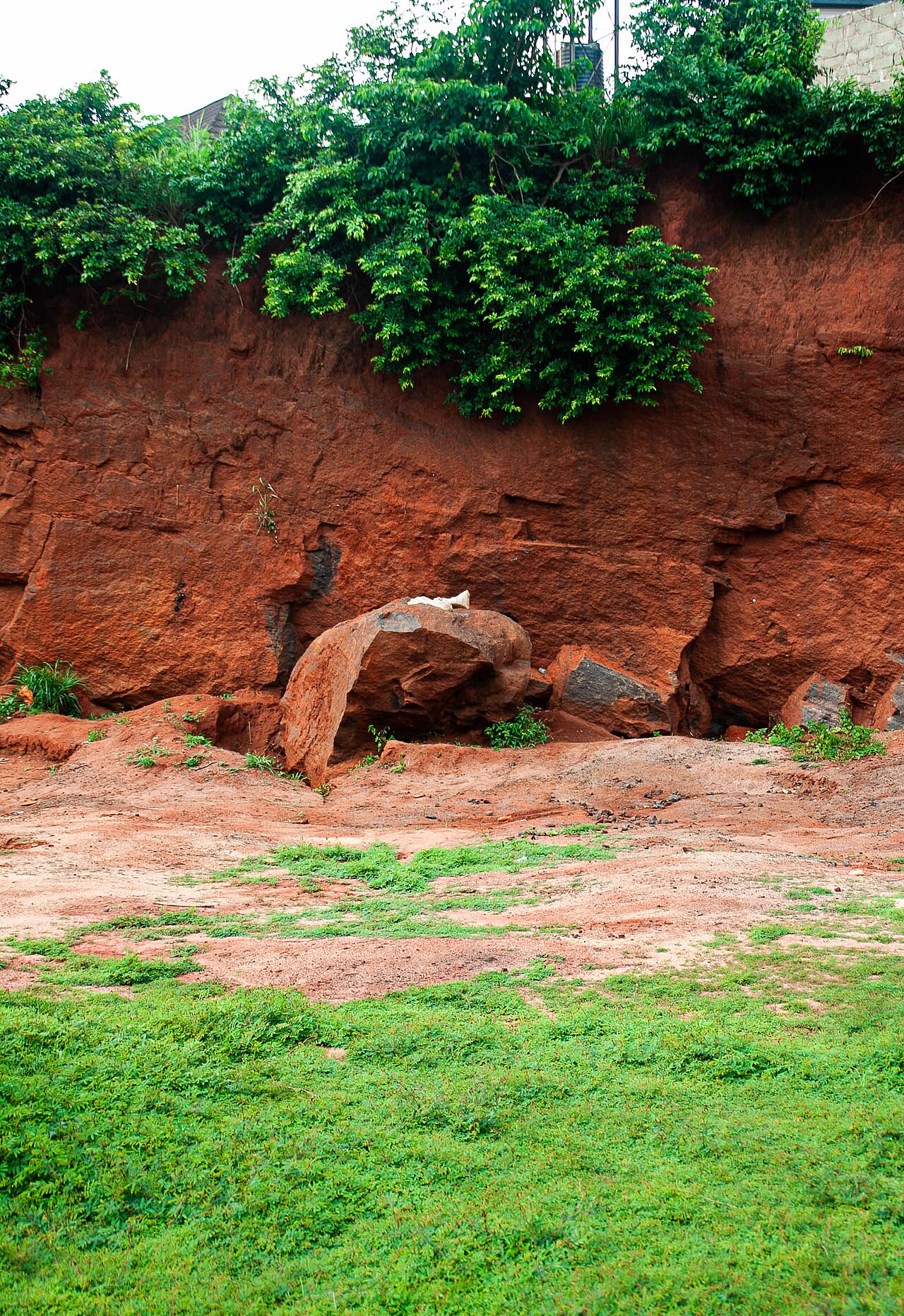 Artisanal miners working at a solid minerals site in Nigeria