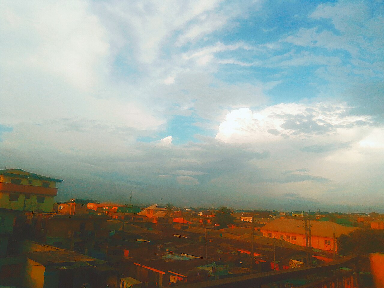 Commercial skyline of Lagos highlighting business and financial districts