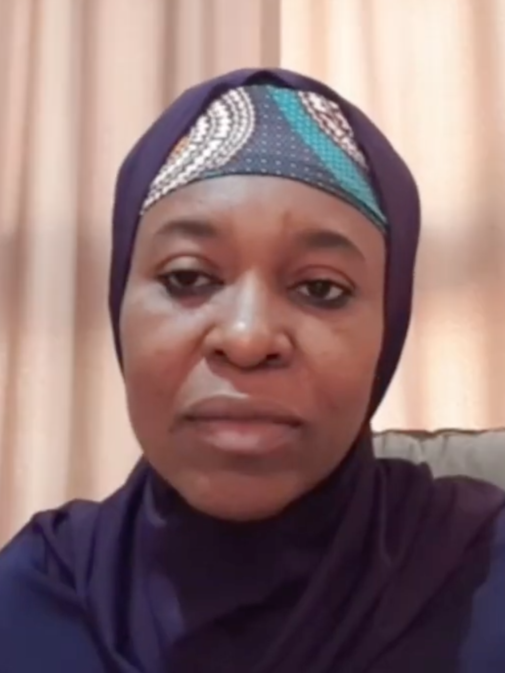 Activist Aisha Yesufu speaking on good governance and safety for Nigerian youths