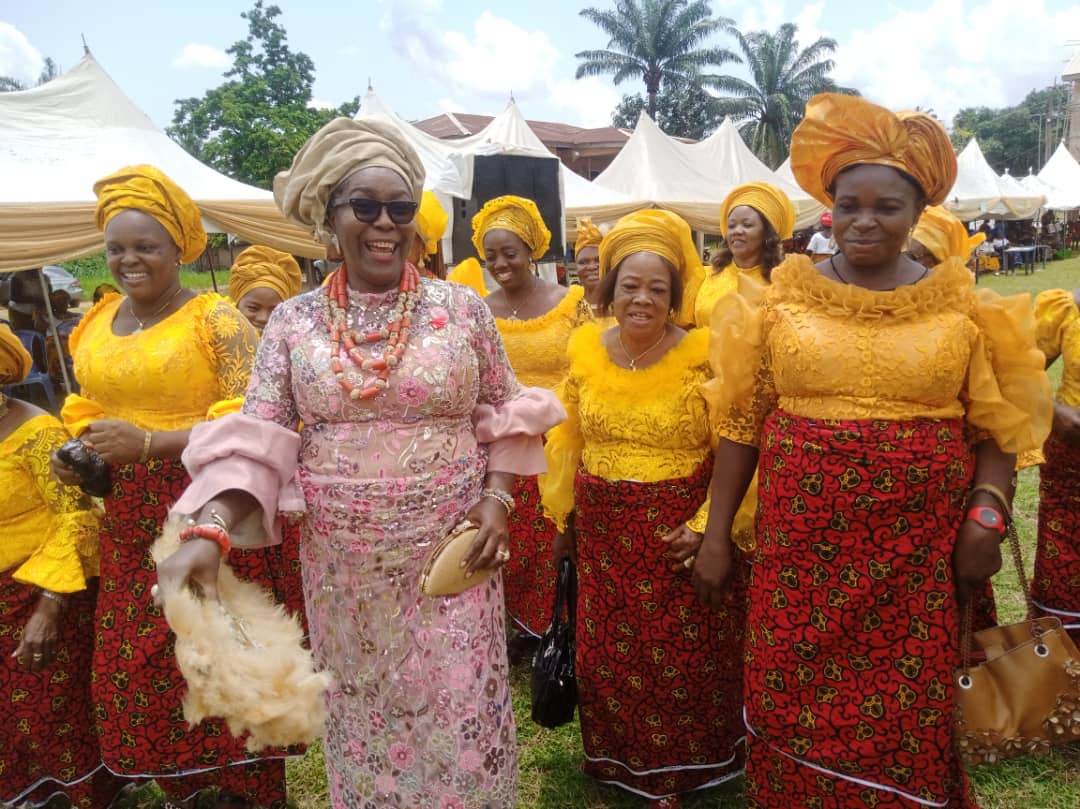Nigerian dignitaries gathered at the newly commissioned EFCC regional office in Anambra