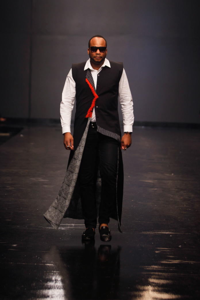 Models showcasing avant-garde designer collections at Lagos Fashion Week