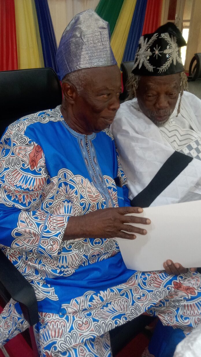 Ogun state retirees gathered to celebrate the disbursement of pension and gratuity benefits