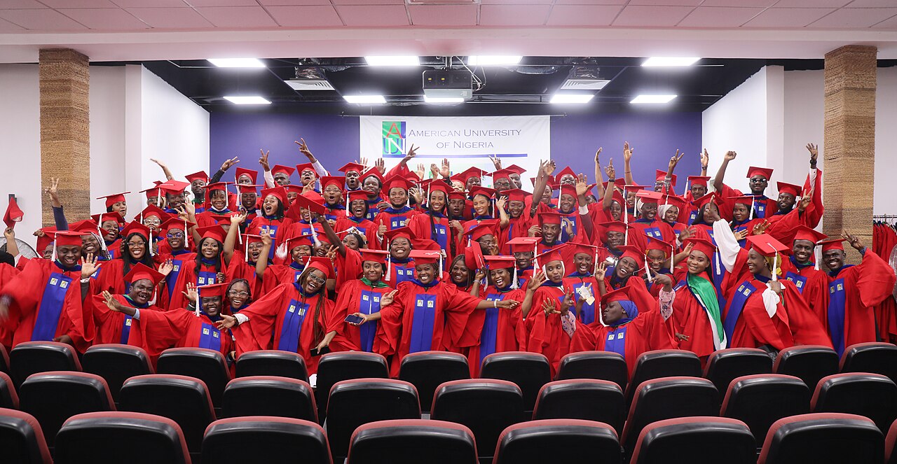 UNIOSUN twin sisters celebrating their graduation in academic gowns